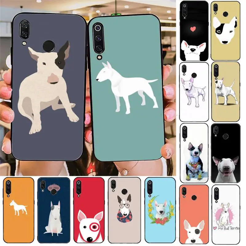 

YNDFCNB bullterrier bull terrier dog Phone Case For Redmi note 8Pro 8T 6Pro 6A 9 Redmi 8 7 7A note 5 5A note 7 case