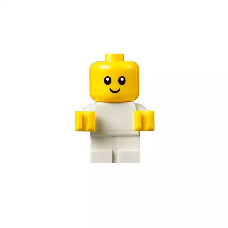 

Set Sale DIY Accessory Small Dark tan Pannier and Baby plate Educational building block figure toys for children Xmas gifts