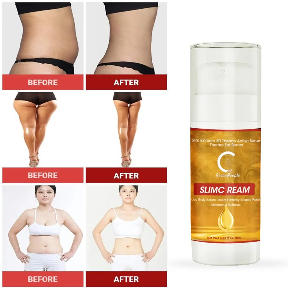 

GPGP GreenPeople Plant Extract Slimming Cream Effective Weight Loss Massage Cream Anti Cellulite Cream Women Leg Body Fat Burner