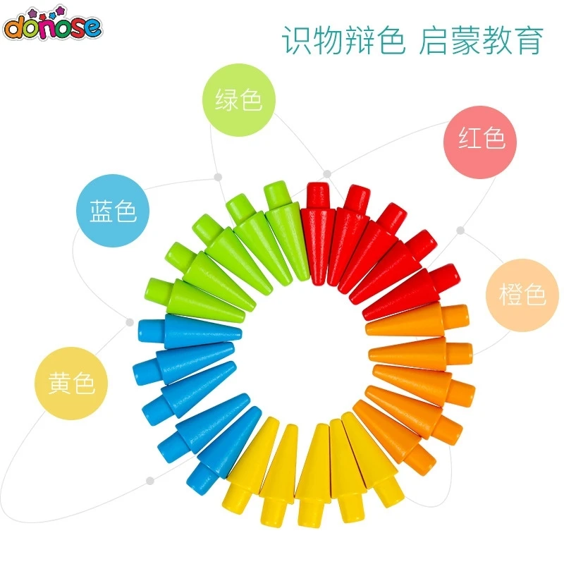 Игрушка Ежик Магнитная цветная деревянная на возраст 0 1 2 года|Пазлы| |