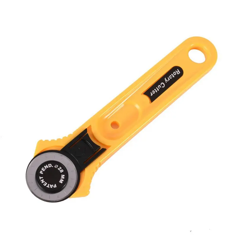 Круглый нож для вырезания кожи инструменты рукоделия круговой вырез лоскутное