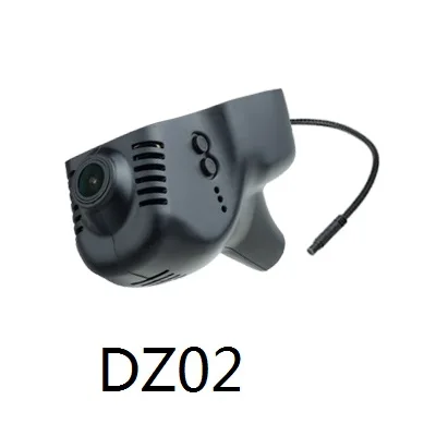 DZ02 Black SINOSMART Novatek 96658 автомобильный Wifi DVR для Volkswagen Polo Passat Touran Tiguan Bora Magotan Golf и т. Д. Управление приложением SONY IMX323 - Название цвета: DZ02 Black