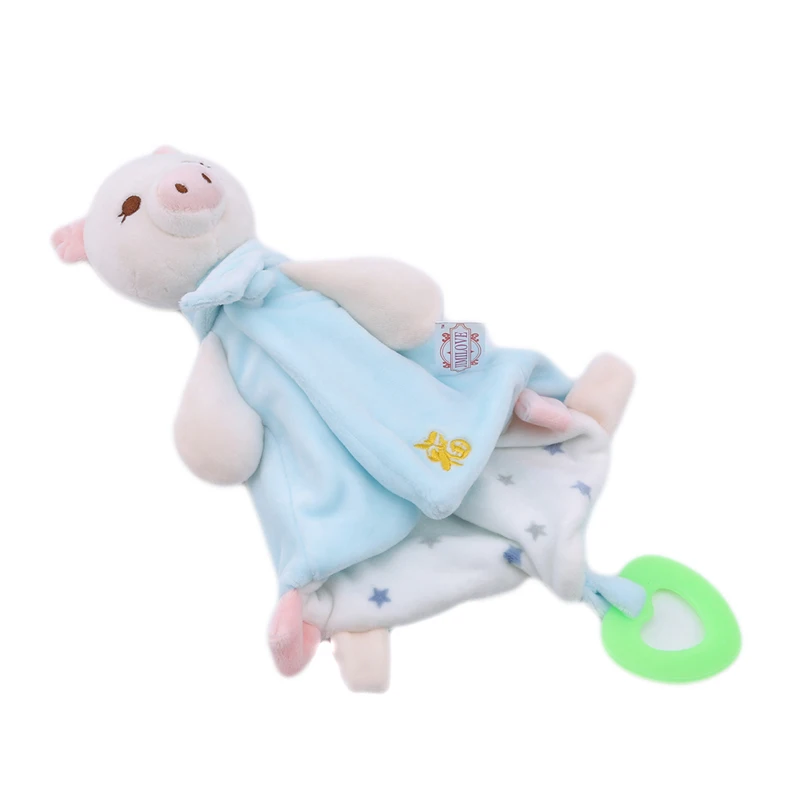 

New Arrive Cute Soft Appease Towel Baby Toys Reassure Sleeping Baby Rattle Infant Animal Towel