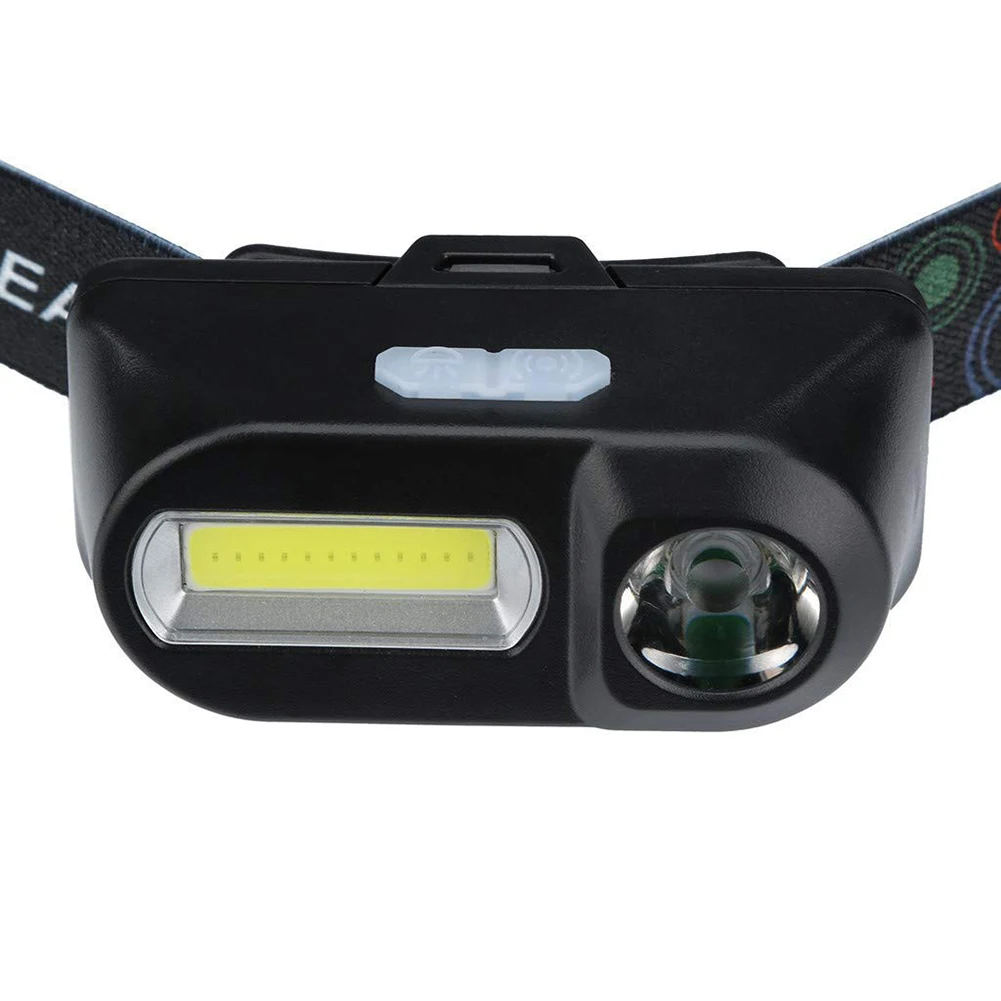 Meijuner налобный фонарь XPE+ COB Светодиодный фонарь с многофункциональной головкой USB налобный фонарь с аккумулятором для кемпинга FishingB031