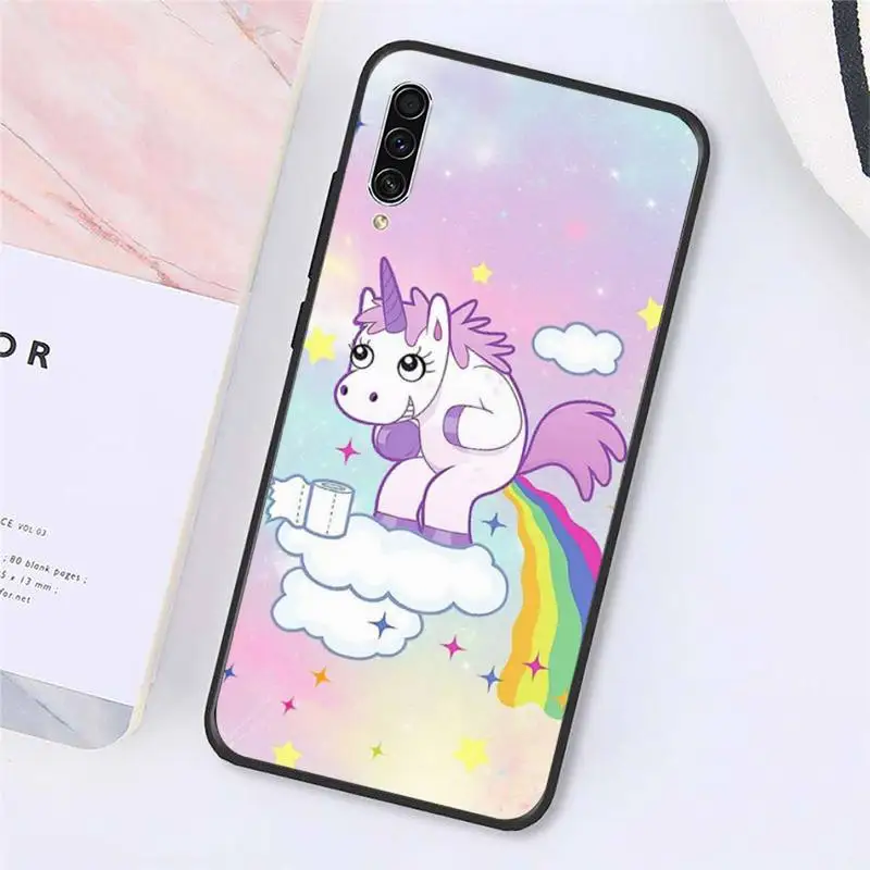 

unicorn cute cartoon horse Phone Cases For Samsung galaxy S 9 10 20 A 10 21 30 31 40 50 51 71 s note 20 j 4 2018 plus