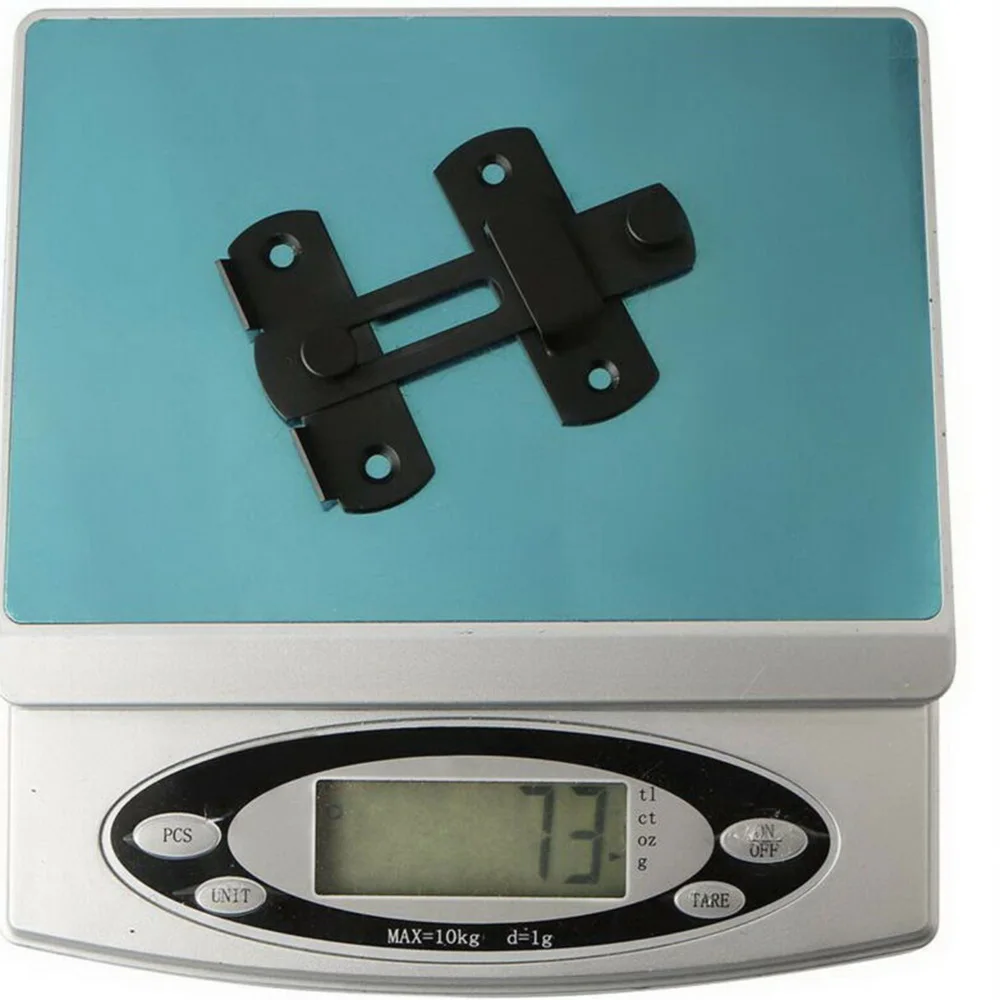 Матовые черные задвижки ворот из нержавеющей стали защелки двери безопасности