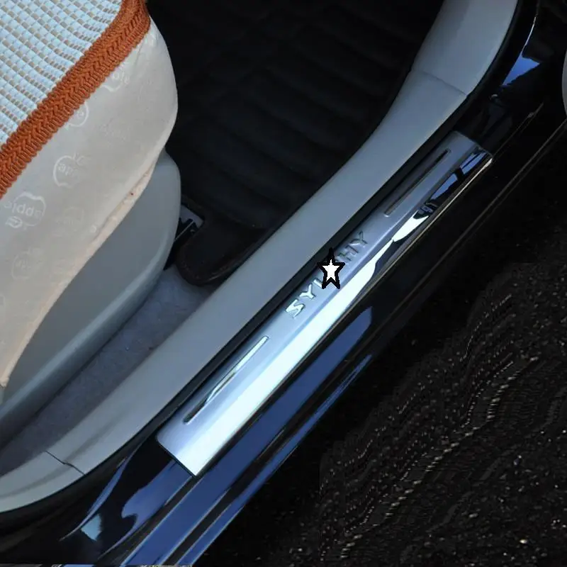 Модифицированная декоративная Автомобильная педаль для ног с яркими блестками