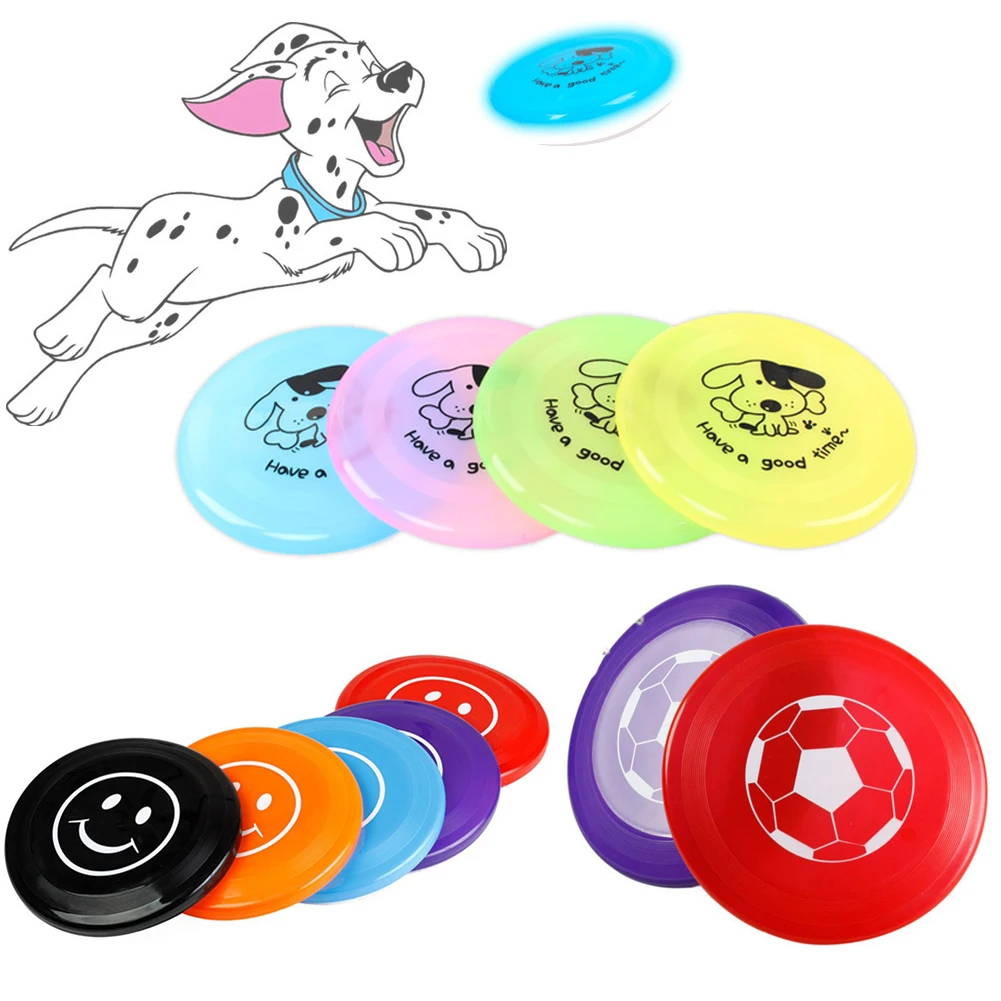1 шт. пластиковая летающая тарелка игрушка для собак игра домашних животных