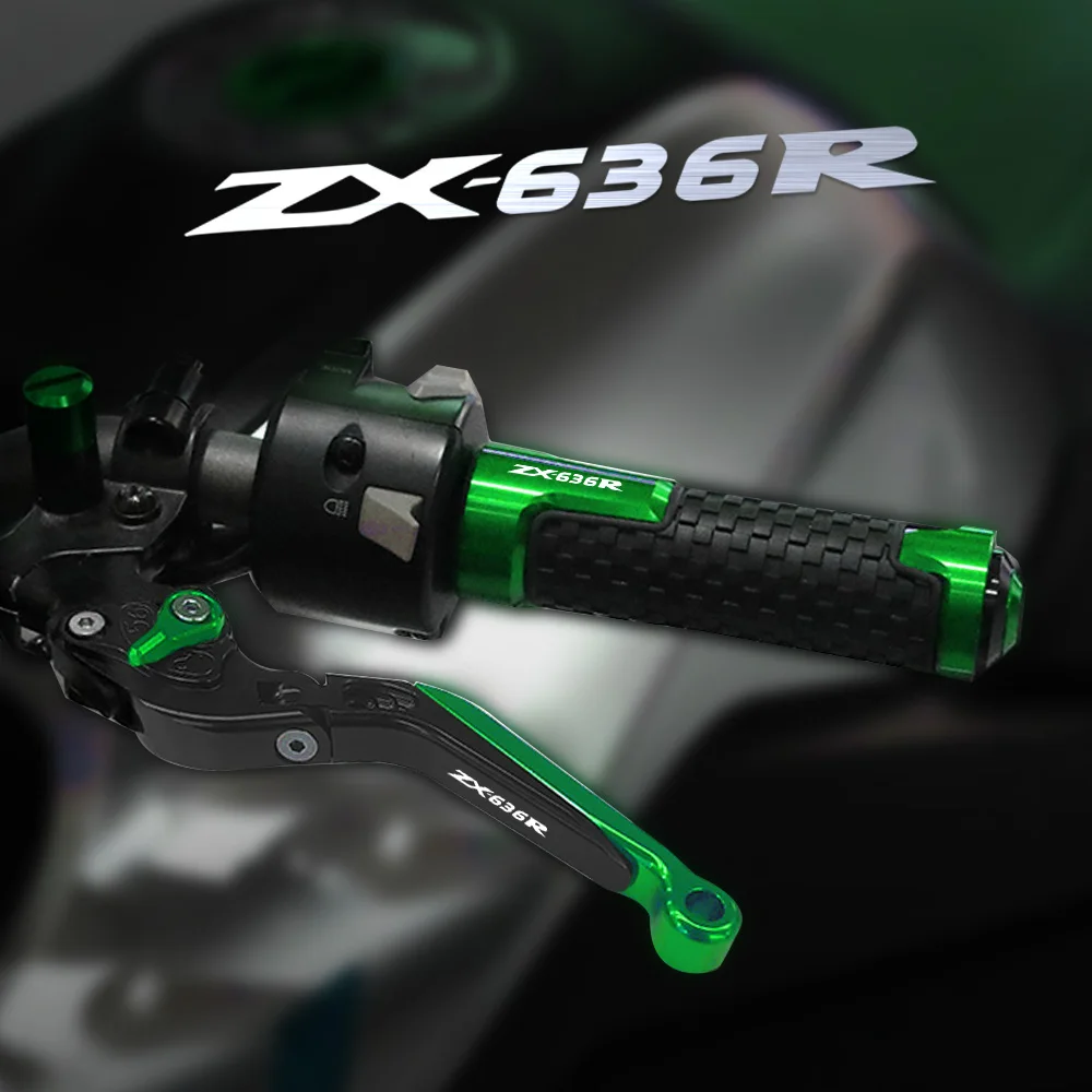 

For Kawasaki ZX636R ZX 636R ZX 636 R 2000 2001 2002 2003 2004 2005 2006 Motorcycle Brake Clutch Levers Handlebar Hand Grips
