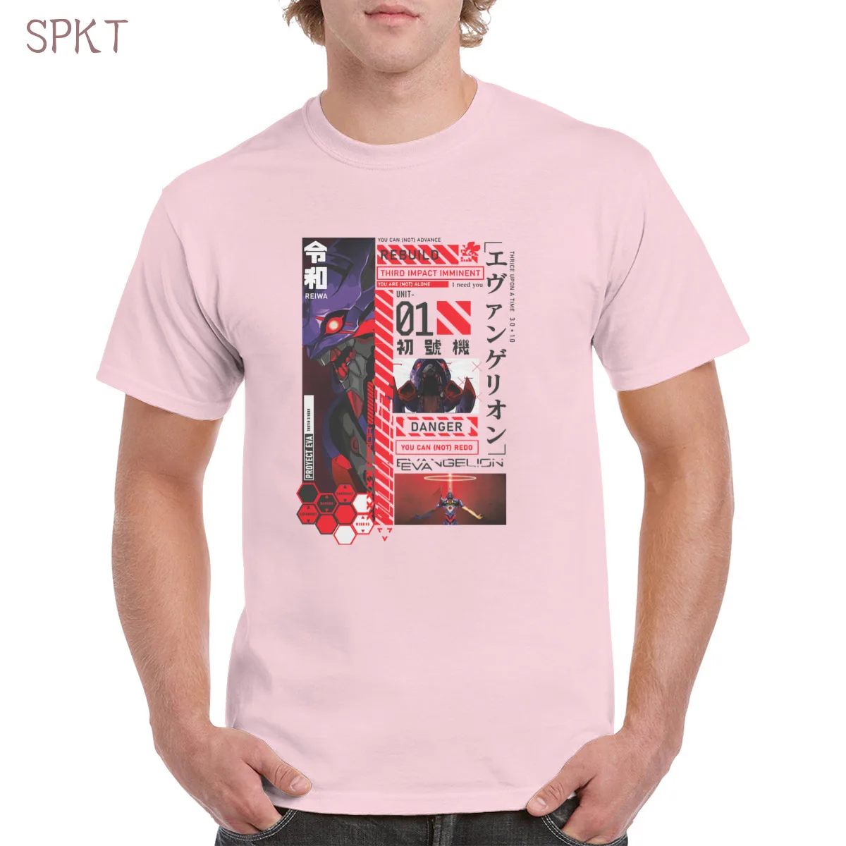 

Eva t shirt 100% Cotton Ayanami Rei Anime Tee Evangelion Aesthetic graphic Top Oversized clothes Female/Man T-shirt