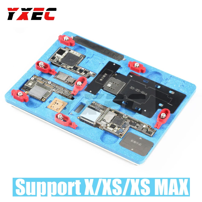 K20 Pcb держатель ремонт приспособление для Iphone X Xs Max материнская плата посадки олова с Bga трафарет A12 удалить черный клей