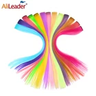 Синтетическое искусственное накладное наращивание волос, цельный кусок 50 см, прямые волосы для наращивания с эффектом омбре