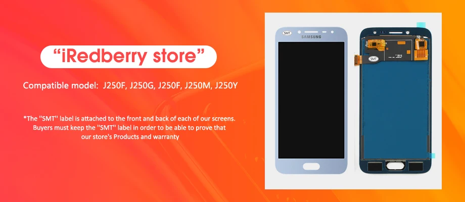 5," J250 дисплей для samsung Galaxy J2 Pro J250 SM-J250 сенсорный экран дигитайзер в сборе для samsung j2Pro J250F ЖК-дисплей