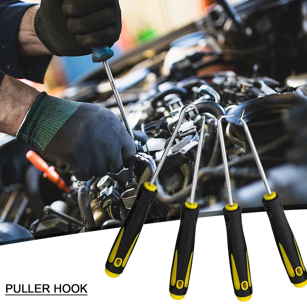 

4Pcs oil seal screwdrive Auto Vehicle Oil Seal Screwdrivers Set O-Ring Seal Gasket Puller Remover Pick Hooks Tools repair tools