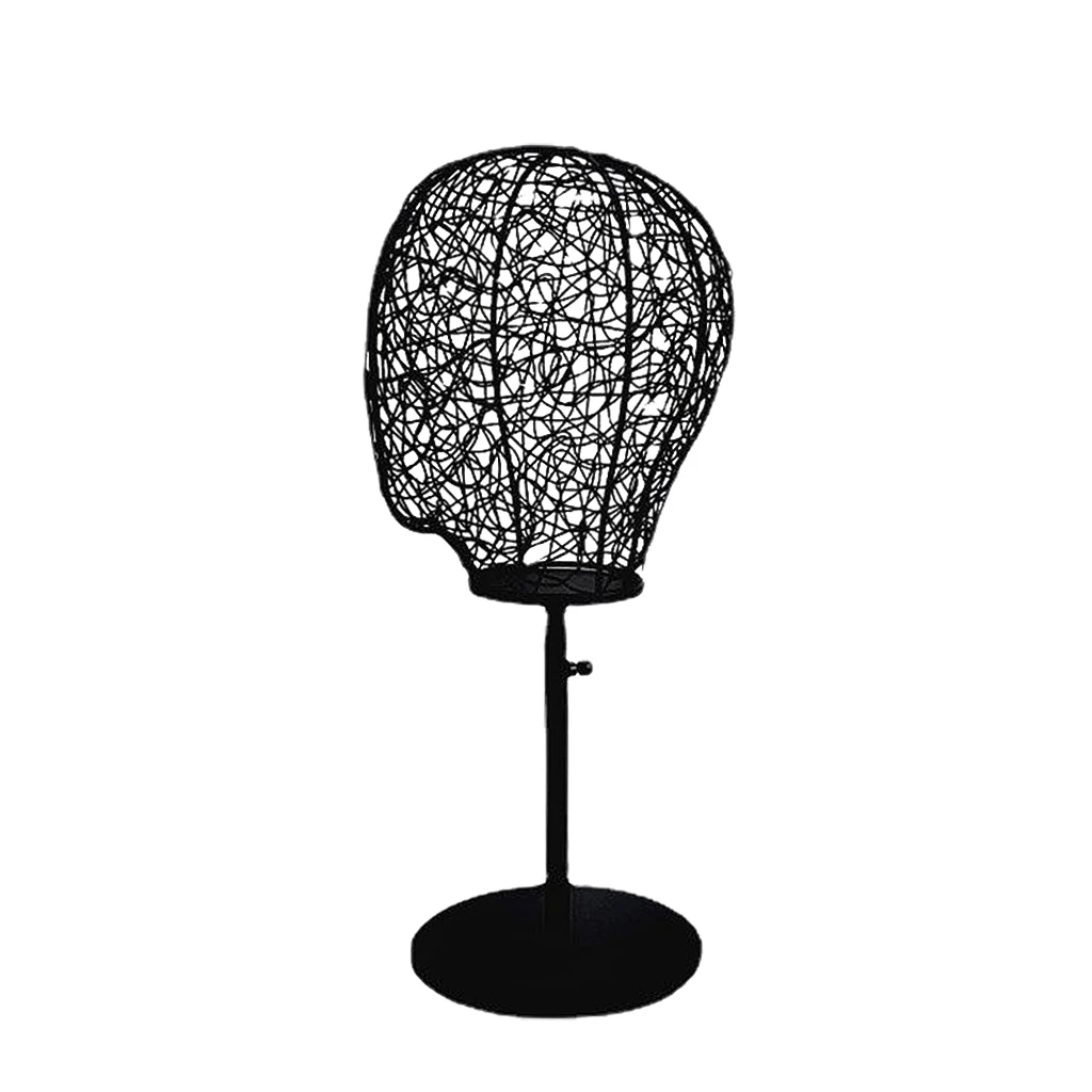 

Free Standing Fashion Hat Cap Coat Rack Hair Wig Holder Storage Display Stand