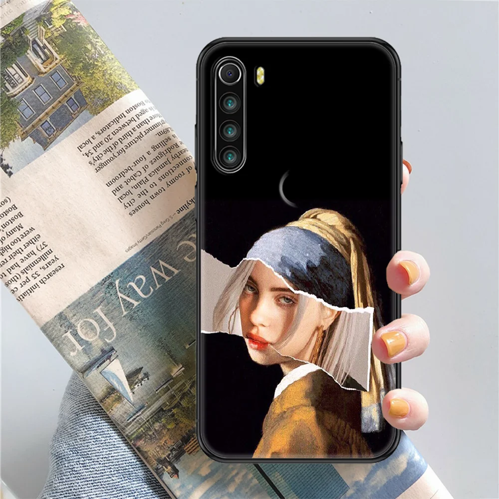 

Singer B-Billies Phone case For Xiaomi Redmi Note 7 7A 8 8T 9 9A 9S 10 K30 Pro Ultra black silicone cell cover luxury funda