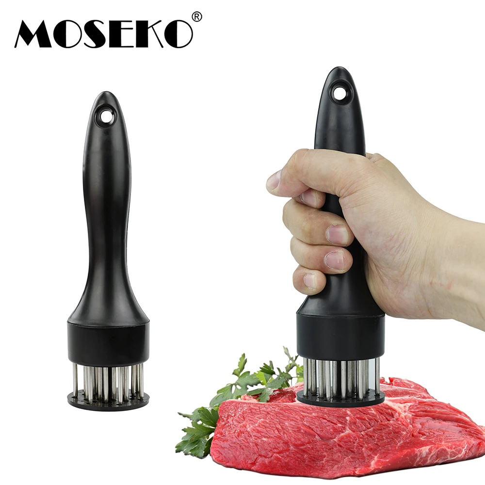 MOSEKO кухонные инструменты Профессиональная игла для мяса с иглой из нержавеющей