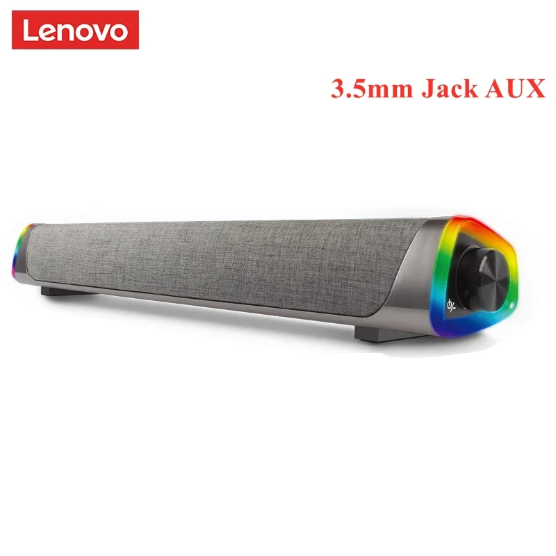 Настольный динамик Lenovo Lecoo L101 стерео колонка с объемным звучанием сабвуфер для