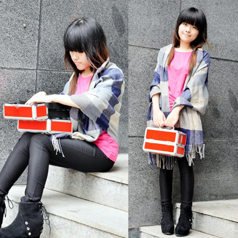 Large Size Cosmetic Organizer Multi Tiers Make Up Multifunction Women Travel Storage Box Jewelry organizador Case | Дом и сад