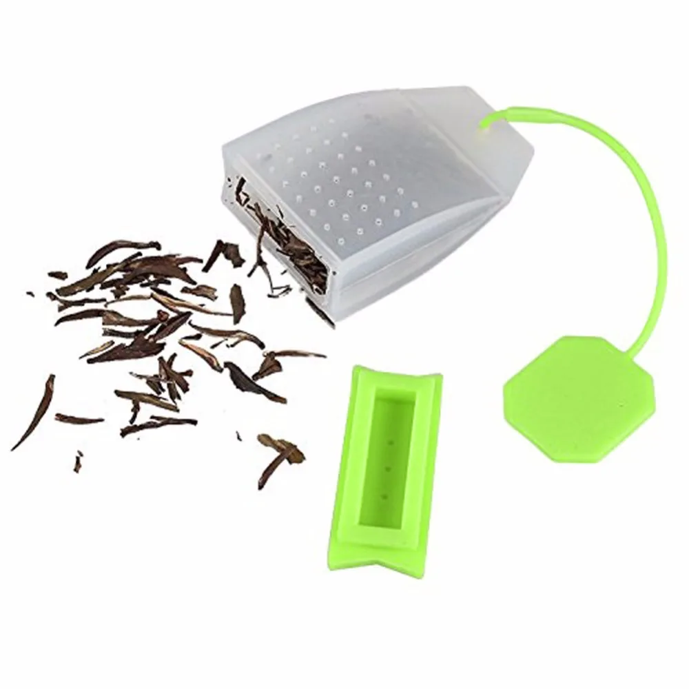 1Pcs Bag Style Silicone Tea Infusers Strainers Herbal Spice Filters Scented Kitchen Coffee Tools For Brewing | Дом и сад