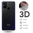 3D прозрачная наклейка из углеродного волокна для Huawei Honor 20 9A 30 Pro 9X 10 8X 9A 8A V30 9X Premium, Защитная пленка для задней панели