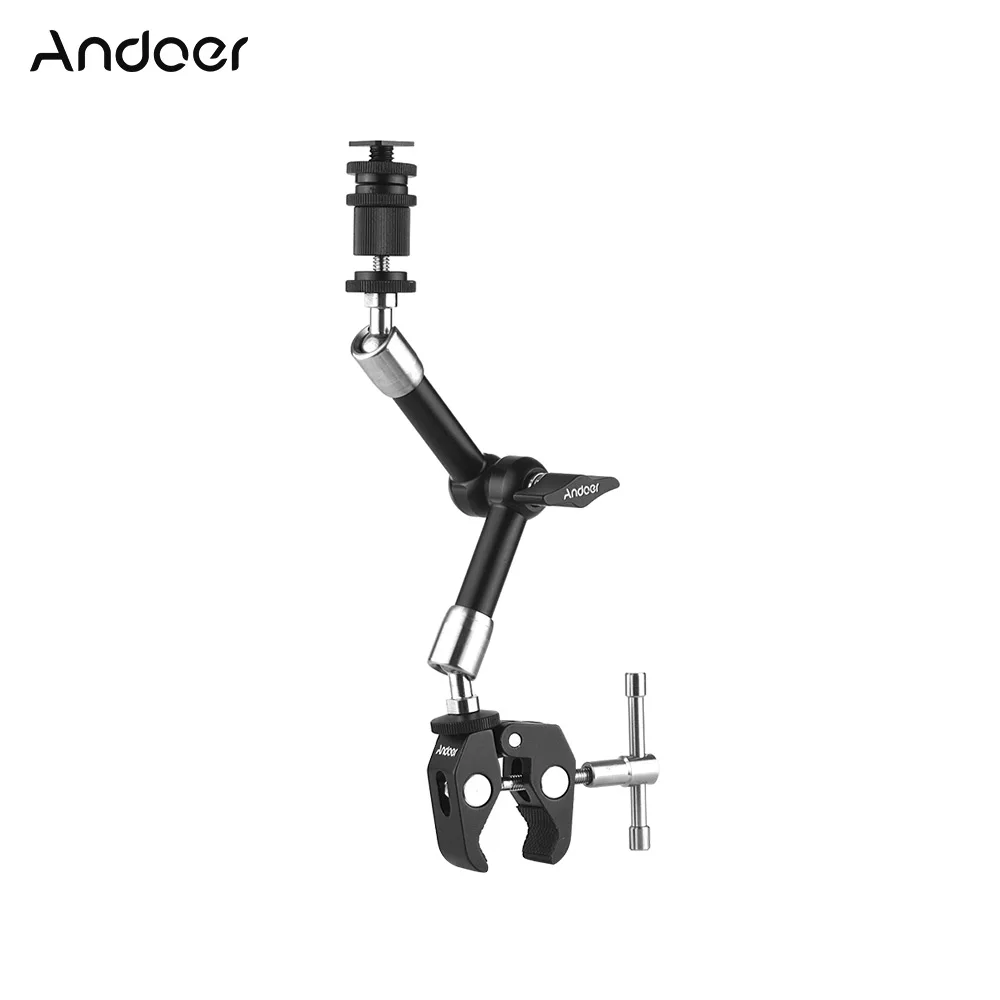 Andoer 7 &quot11&quot Нержавеющая сталь Артикуляционная фрикционная рукоятка с