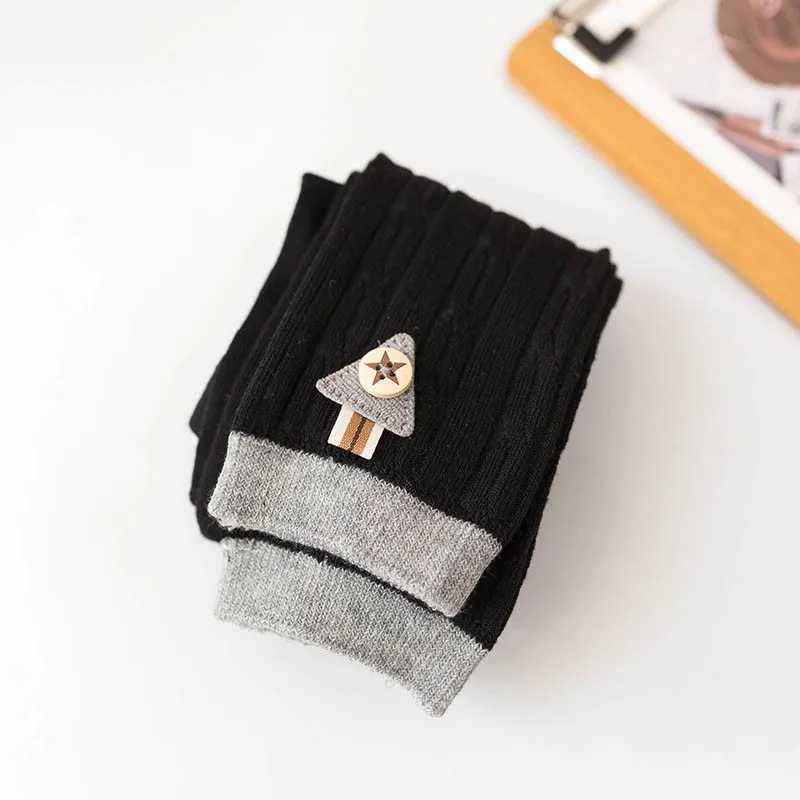 Детские леггинсы хлопковые Теплые Мягкие штаны для маленьких девочек