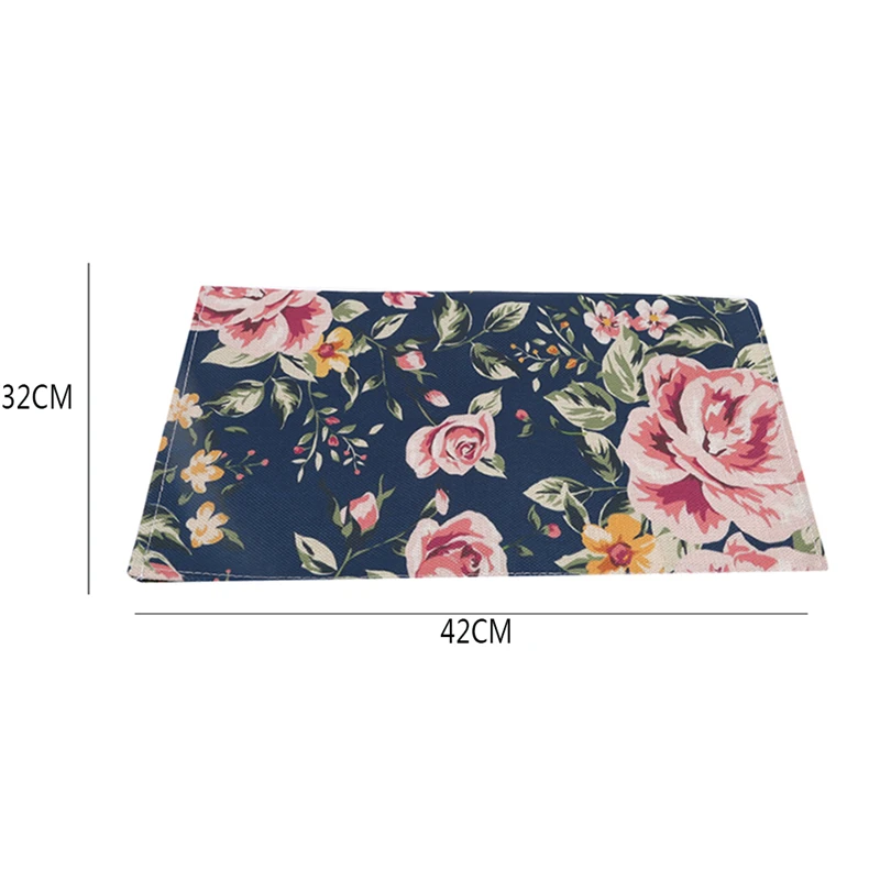 Теплоизоляционный коврик льняная салфетка стол в пасторальном стиле