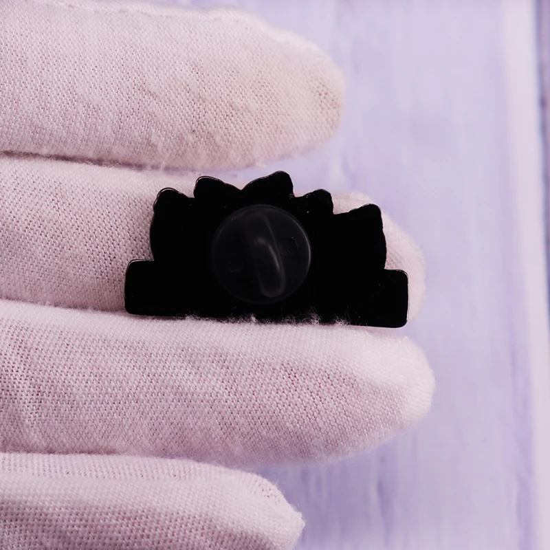 Эмалированная брошь на лацкан Mr. Meeseeks значок с надписью присутствует боль модное