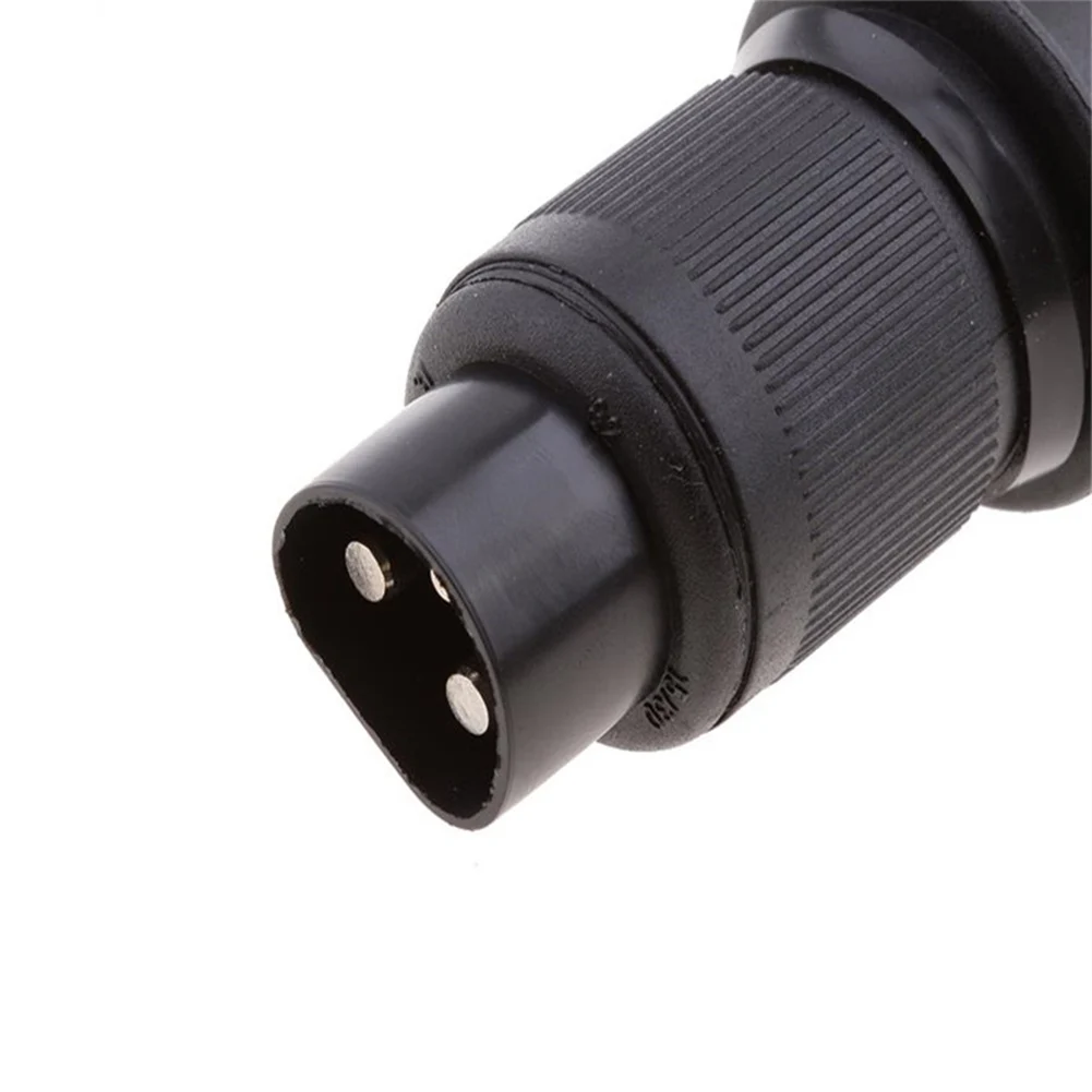 

3Pin For Carvan Plastic Multipurpose Waterproof Socket Practical Durable Accessories Vehicle Trailer Plug Round Outdoor RV Car