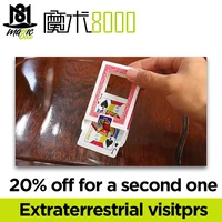 20 off for two pieces new product extraterrestrial visitors puzzle magic props poker stage magie celebration performance