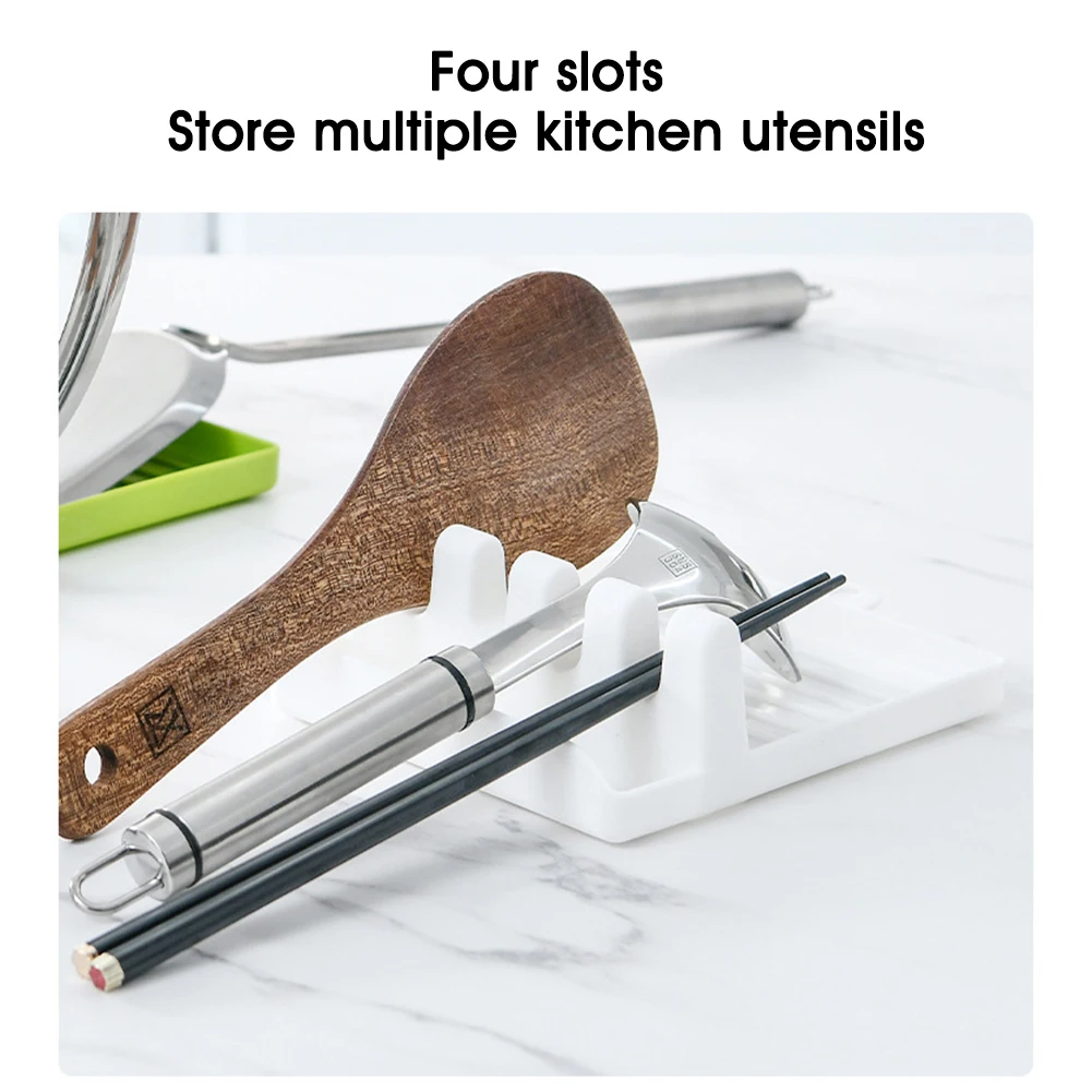 

Practical Kitchenware Storage Rack Creative Racks 4 Slots Knife Rack Spoon Spoon Rack Kitchen Utensils Utensils