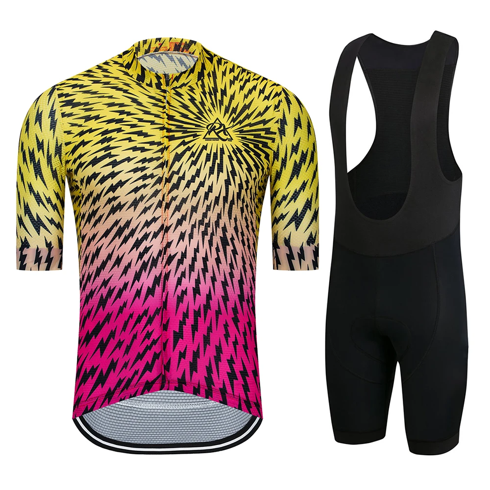 

Personality 2021 Rx Pro Bicycle Team Short Sleeve Maillot Ciclismo Men's Cycling Jersey Summer Breathable Cycling Clothing Sets