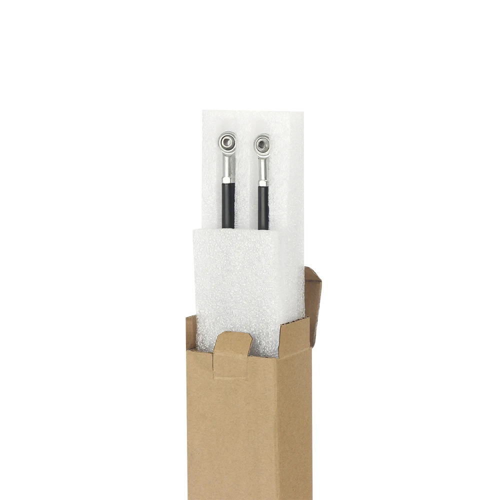 

2/4pcs 440MM Predator Fish eye rods Carbon Lead Screw for ANYCUBIC Predator Kossel Fisheye Rod DIY 3D Printer parts