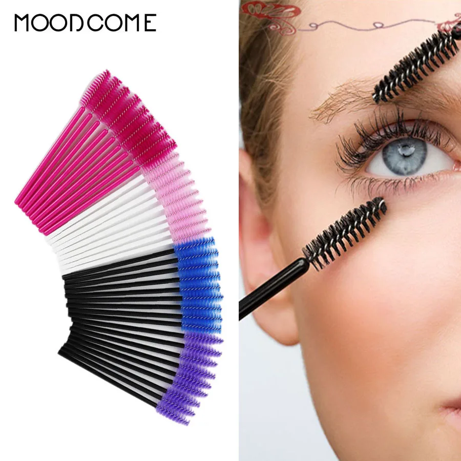 Щетка для очистки ресниц 50 шт. кисть накладных прочная и Гигиеничная