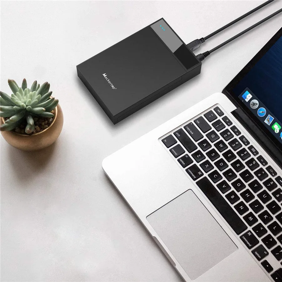 

Hard Drive Enclosure , USB 3.0 to SATA External Hard Drive Enclosure Case for 3.5-inch SATA III, SATA II and SATA I HDD