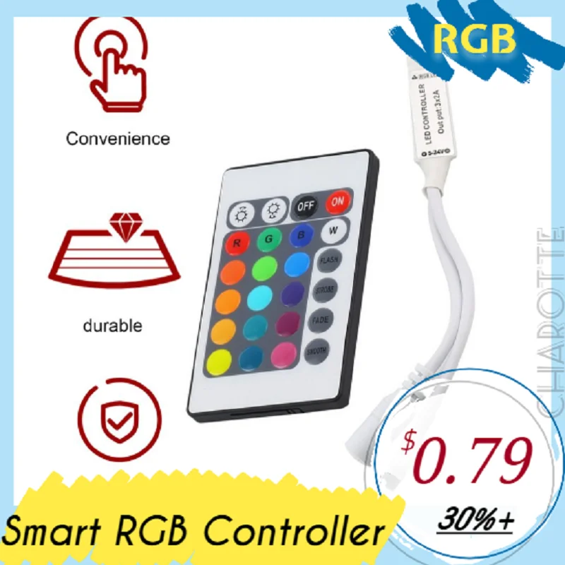 Светодиодный контроллер светодиодный ИК Панели управления RGB индикаторы