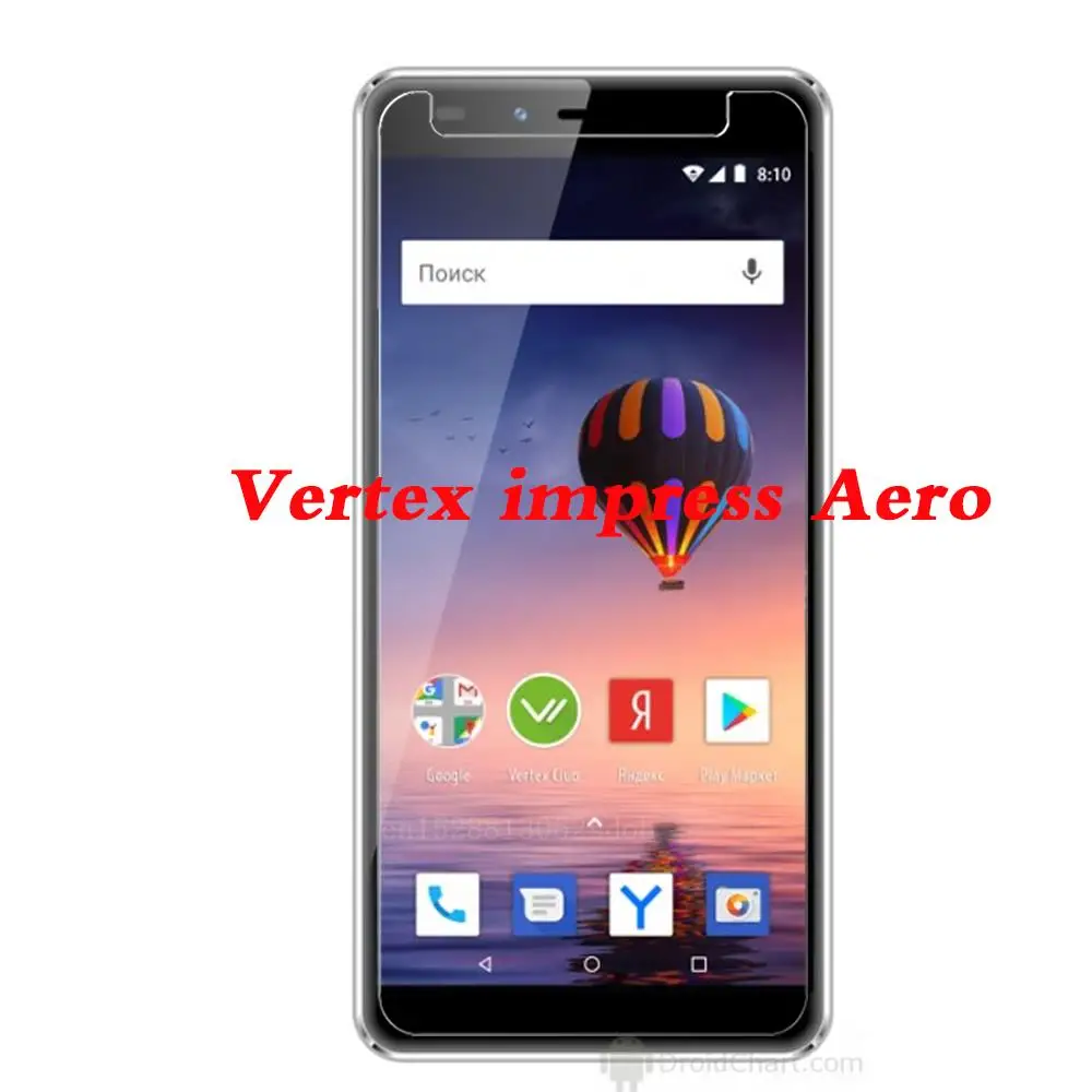Закаленное стекло 2.5D 9H для Vertex impress Aero Защитное экрана защитная пленка | Мобильные