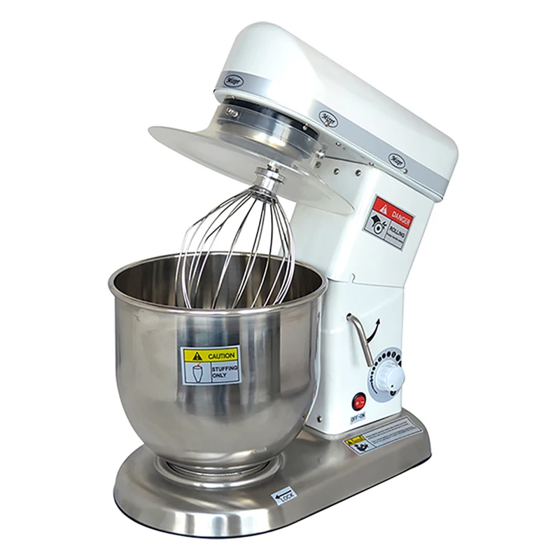 

220V 10L Blender Commercial Electric Kneading and Egg Beating Chef Machine Vertical Kneader Mixing Bread Maker Food Mixer