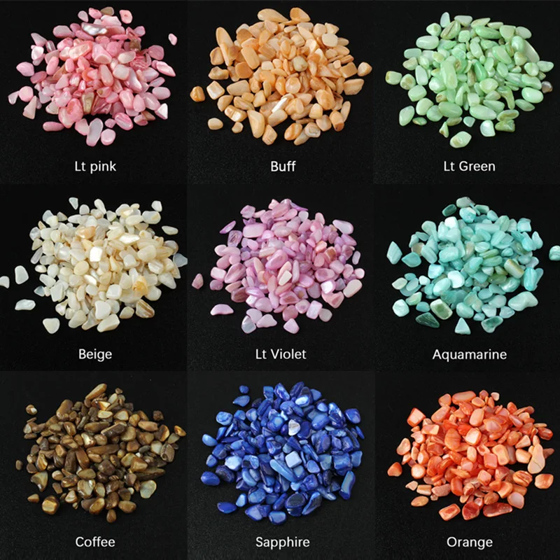 Новый с натуральными кристаллами гравия 30 г ремонт энергетический камень