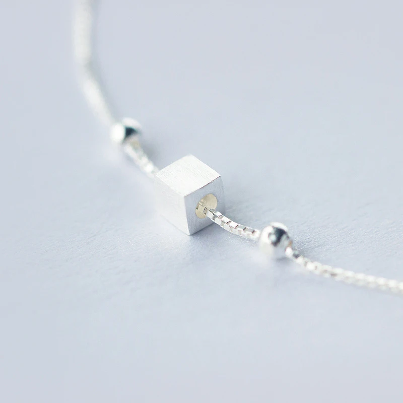 Colusiwei круглый серебряный браслет из бисера для ног 925 ножные браслеты