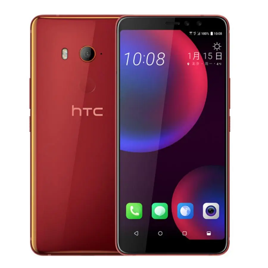 4GB 64GB Red Мобильный телефон htc U11 EYEs 4G LTE, 6,0 дюймов, 1080x2160 p, 4 Гб ОЗУ, 64 Гб ПЗУ, две sim-карты, Восьмиядерный NFC 3930 мАч, телефон на Android - Цвет: 4GB 64GB Red