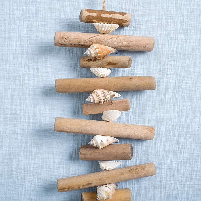 Антикварное украшение для дома поделки из морской древесины рыбы Hippocampus Starfish