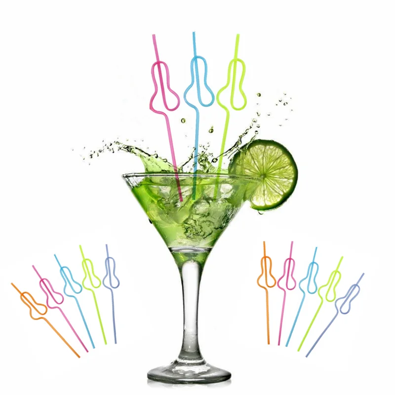 1/5/10 шт. забавные трубочки для пениса|Украшения своими руками вечеринки| |