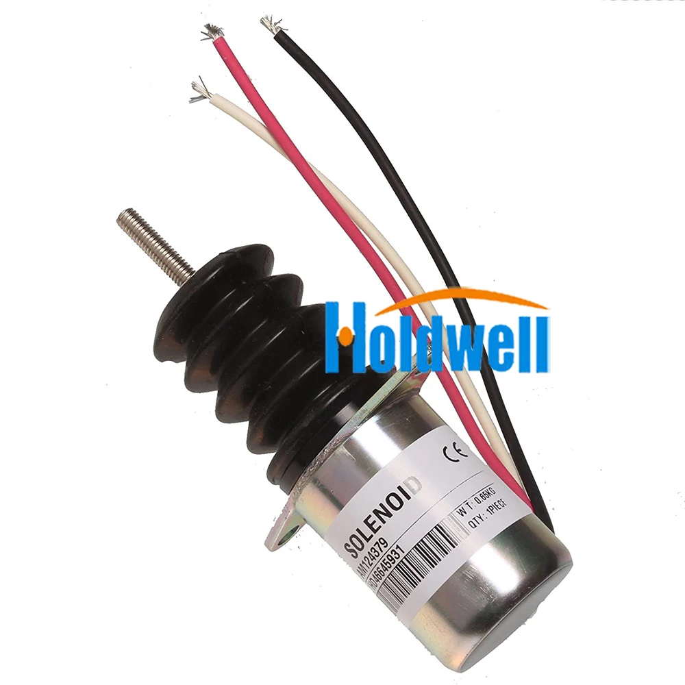 Holdwell Электромагнитная катушка выключения подачи топлива AM124377 для трактора John Deere