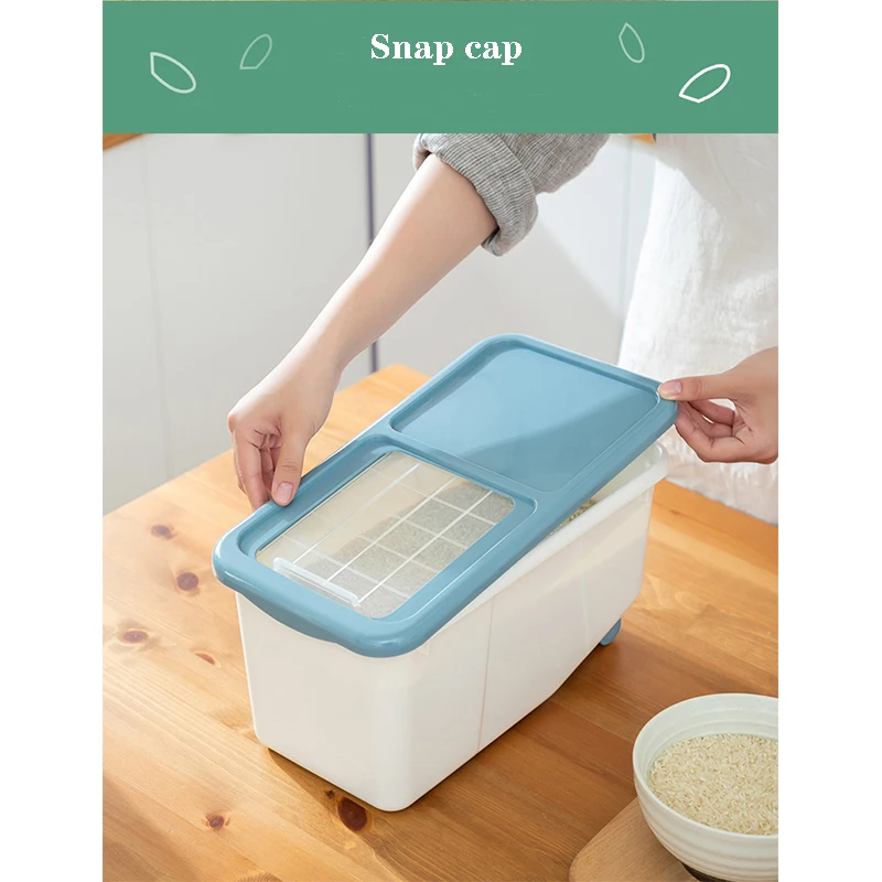 SMARTPET простой стиль Pet Dog Cat пищевой бочонок контейнер для хранения еды для собак сухой корм для животных контейнер антиокислительный с роликами
