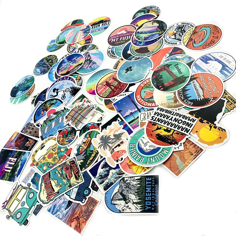 100 шт. модные аксессуары для скейтборда гитары мотоцикла украшения дома