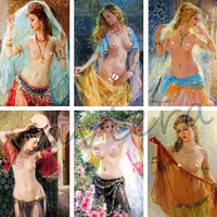 full drill embroidery sexy nude girl diamond painting diy 5d rhinestone cross stitch kit crystal picture mosaic craft home decor