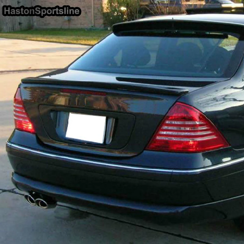 Для Mercedes-benz W203 AMG Стиль Неокрашенный праймер задний спойлер багажника