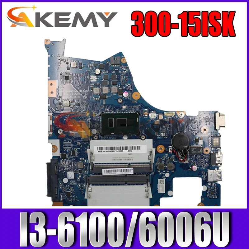 BMWQ1/BMWQ2 NM A482 оригинальная материнская плата для Lenovo 300 15ISK ноутбука с версиями/6006U